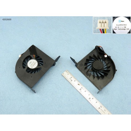 Вентилятор для HP DV6-2000 DV6-2100, (For Intel, Discrete video card, version 1, Original)
