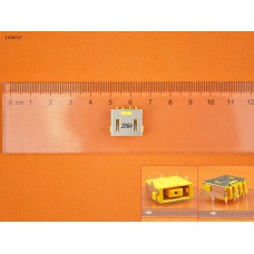 Роз'єм гніздо живлення для Lenovo Ideapad Yoga 11 11S, Pj579, (Square Yellow+pin)