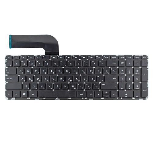 Клавиатура для ноутбука HP Pavilion 15-P 15Z-P 17-F 17-P, Envy 15-k 17-k m7-k, RU, (черная, без рамки)