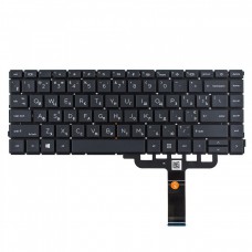 Клавиатура для HP ProBook 440 445 G8 series, RU/UA, Black, с подсветкой