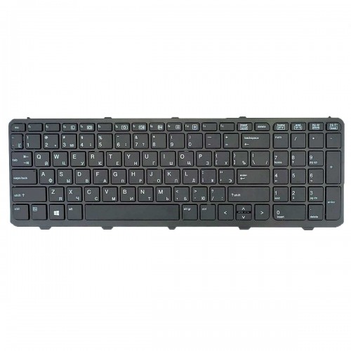 Клавіатура для ноутбука HP ProBook 450 455 470 G0 G1 G2 RU, Black