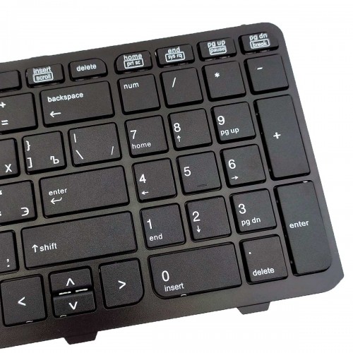 Клавіатура для ноутбука HP ProBook 450 455 470 G0 G1 G2 RU, Black