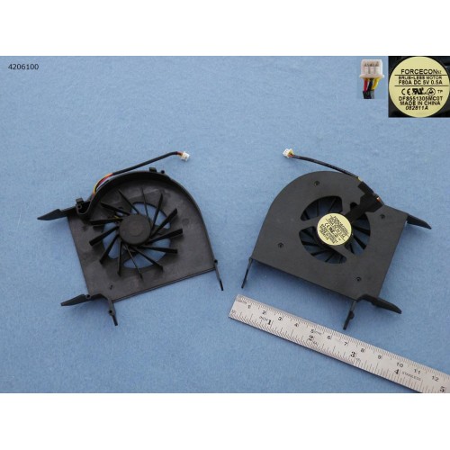 Вентилятор для ноутбука HP DV6-1000 DV6-1100 DV6-1200 (Discrete Video Card, Original) 