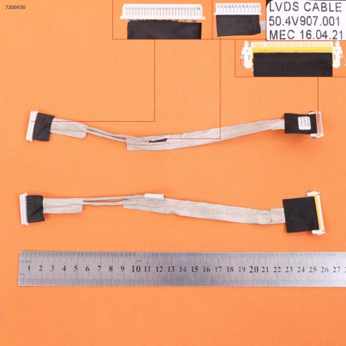 Шлейф матриці для HP Compaq EliteBook 6930P, (50.4V907.002, 50.4V907.004, 50.4V907.001, 482966-001)