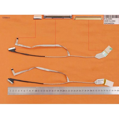 Шлейф матриці для ноутбука HP Pavilion g6-1000 g6-1100 g6-1200 g6-1300 series, (LVDS 40pin, HPMH-B3035050, DD0R15LCxxx)