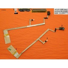 Шлейф матрицы для HP Pavilion DV6-1000 DV6-2000 series, (DD0UP8LC006, DD0UP8LC000, 40pin LED, Аналог)