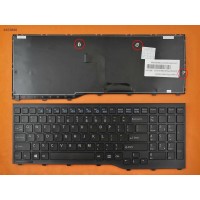 Клавиатура Fujitsu Lifebook Ah552 Black Frame Black (Win8) US