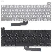 Клавиатура для MacBook Pro 13" A2251 2020 года, RU, Black, (вертикальный Enter)