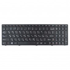 Клавіатура для ноутбука Lenovo Y570 series, RU, Black
