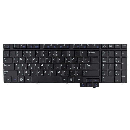 Клавиатура для ноутбука Samsung R720 R728 R730 series, RU, black, (BA59-02531A)