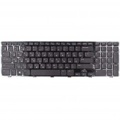 Клавиатура для Dell Inspiron 17R-5721 3721, RU, чёрная, (V119725BS1 20125176925 PK130T33A00 0JJNFF)