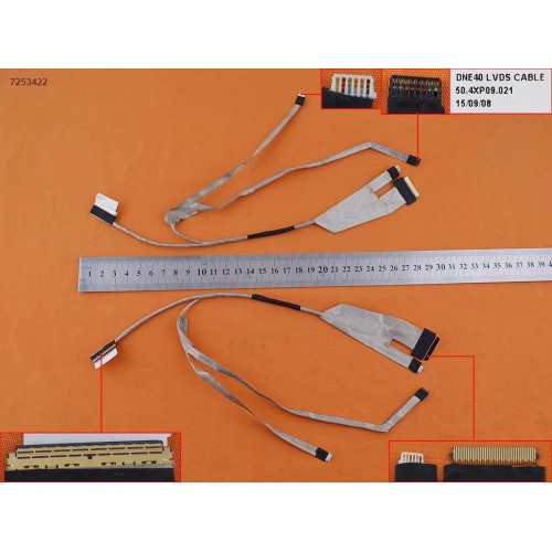 Шлейф матриці для ноутбука Dell Inspiron 5421 5437 3437 3421 5435 2421, (for Touch, Версія 2, 50.4XP09.021, Аналог)