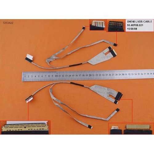Шлейф матриці для ноутбука Dell Inspiron 5421 5437 3437 3421 5435 2421, (for Touch, Версія 2, 50.4XP09.021, Аналог)
