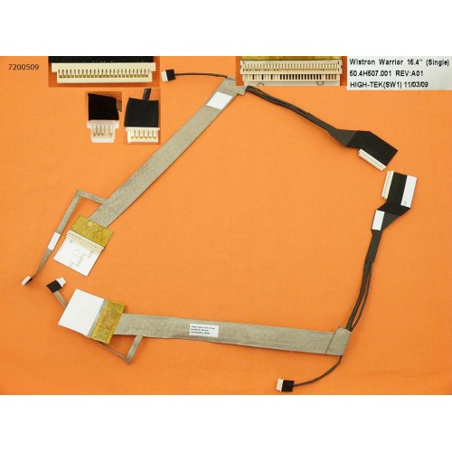 Шлейф матриці для HP Compaq Presario CQ50 G50 CQ60 G60, (50.4H507.001, 50.4H506.002, 486583-001, Original)