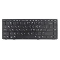 Клавиатура для HP Elitebook 8470 8460 ProBook 6460 6470, RU/UA, (Black, w/o trackpoint)