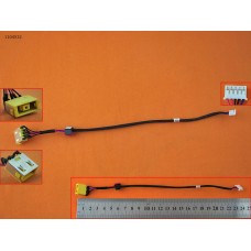 Роз'єм живлення для Lenovo G500 G505 PJ585 (Square Yellow+pin з проводом/кабелем)