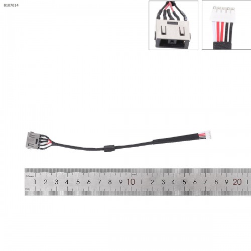 Роз'єм живлення для ноутбука Lenovo ThinkPad T460P T470P Type 20FW 20FX 20J6 20J7, (01AV905, з проводом/кабелем)
