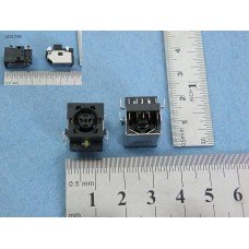 Разъем питания для Dell Studio 17 Series (7.4*5.0mm+pin)