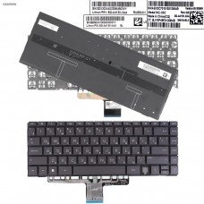 Клавіатура для HP Spectre x360 Convertible 14-EA 14-EA000 series, RU, (Grey, з підсвіткою, SG-A4130-XAA, HC)