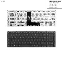 Клавиатура для Toshiba Satellite C50-B C50D-B C55-B C55D-B, US, черная