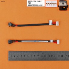 Роз'єм живлення для Asus K56 S56 X550 S550 K550, (з проводом/кабелем 15см)