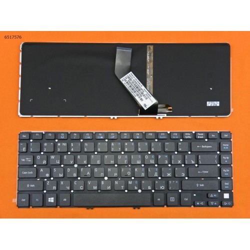 Клавиатура для ноутбука Acer Aspire V5-471G V5-431P V5-431 V5-471 V5-471P, RU, Black, Backlit, Original