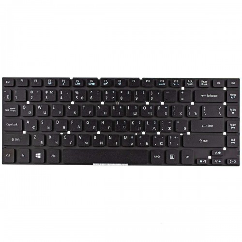 Клавиатура для ноутбука Acer Aspire 3830 4830 4755, ES1-520 ES1-511 ES1-411 ES1-431, E1-410 E1-422 V3-472, Black RU
