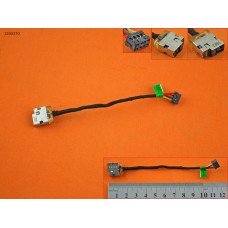 Разъем питания для HP 215 G1, 14-K, 717370-YD6, 717370-FD6, 717370-SD6, CBL00379-0100 (с проводом) PJ816