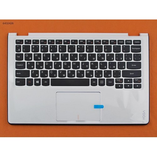 Клавіатура для Lenovo Yoga 700-11 Yoga 3-11, RU, (5cb0h15169, верхняя крышка с клавиатурой и тачпадом)