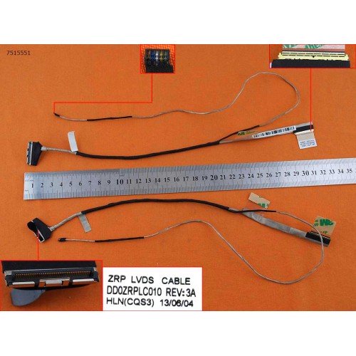Шлейф матрицы для ноутбука Acer Aspire V5-551 V5-551G V5-551-8401 (LVDS 40pin, Original)