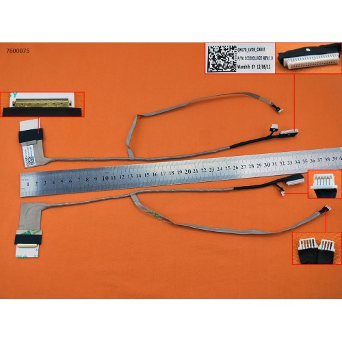 Шлейф матриці для Asus A75d A75de K75d K75de R700de R700t X75d X75de, (DC02001LK20, DC2001FY20)