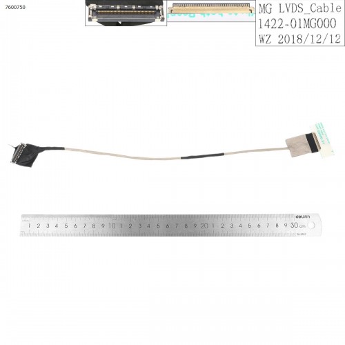Шлейф матриці для ноутбука Asus ROG G750JH G750JM G750JS G750JW G750JX G750JY G750JZ, (LVDS 40pin, 1422-01MG000, 14005-00890600)