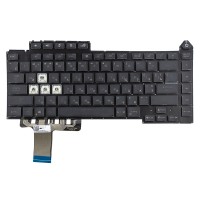 Клавіатура для Asus G513 G533 G513IC G513IE G513IH G513QC G513QE series, RU/UA, Black, 16pin RGB Backlit