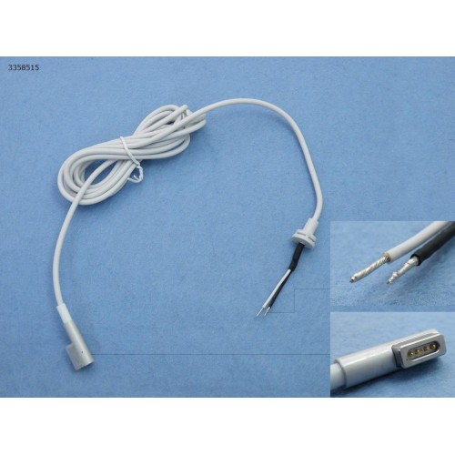 Кабель питания DC Magsafe 1 для блока питания Apple 60W 80W (L-коннектор, длина 1.7м, площадь сечения 0.5мм2, медный)