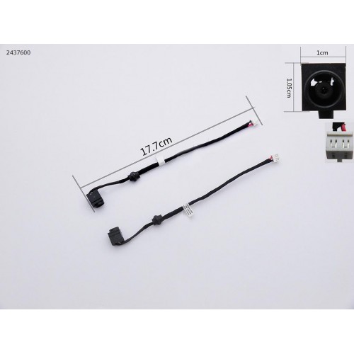 Роз'єм живлення для Sony VAIO VGN-FW, M760, 073-0001-4504_B, Pj326, (з проводом/кабелем)