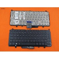 Клавіатура для HP Pavilion 11-e, UK чорна з рамкою
