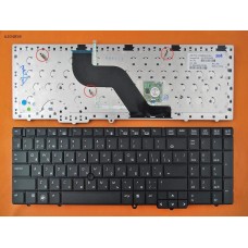 Клавиатура для HP EliteBook 8540W RU Чёрная (с поинтстиком)