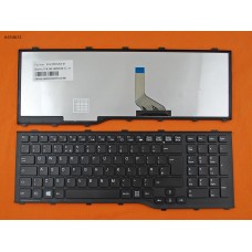 Клавіатура Fujitsu Lifebook Ah532 A532 N532 Nh532 UK чорна, з рамкою, Win8