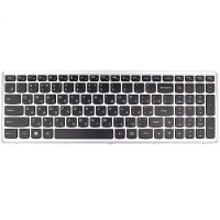 Клавиатура для Lenovo IdeaPad Z500 P500, RU, серая рамка