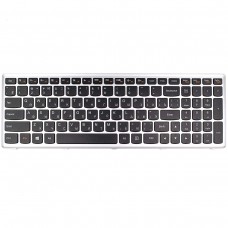 Клавиатура для Lenovo IdeaPad Z500 P500, RU, серая рамка
