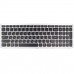 Клавіатура для Lenovo IdeaPad Z500 P500, RU, сіра рамка