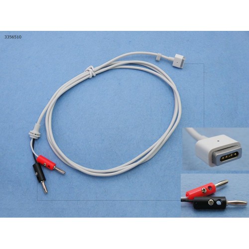 Кабель питания DC Magsafe 1 для блока питания Apple 60W 80W (T-коннектор, длина 1.8м, площадь сечения 0.5мм2, медный)