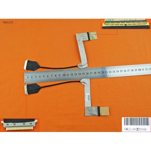 Шлейф матрицы для ноутбука Asus A73E A73S K73E K73S X73E X73S, (LVDS 40pin, 1422-00X5000, 14G221037002, 1422-00X6000)