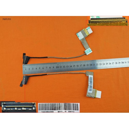 Шлейф матрицы для ноутбука Asus VX7 VX7 VX7SX G53JW G53SW G53SX, (LVDS 40pin, 14G221035001, 1422-00W9000)