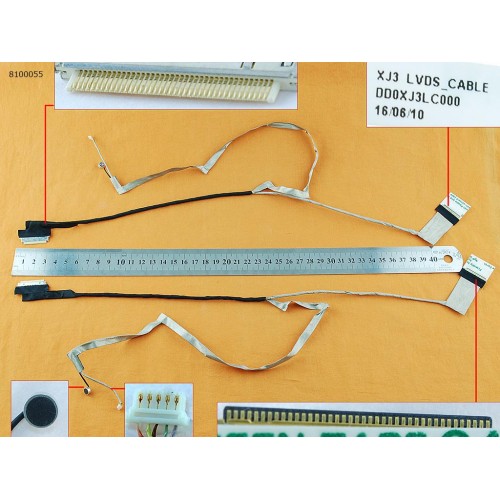 Шлейф матрицы для ноутбука Asus F55 R503 X55A X55C X55U X55VD series, (DD0XJ3LC000, 14005-00620000, DD0XJ3LC010, 14005-00262000)