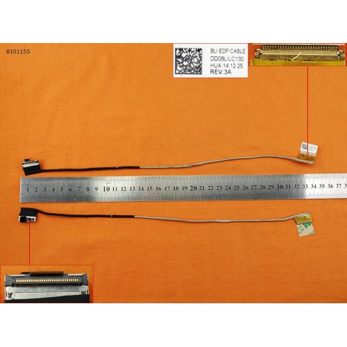 Шлейф матрицы для ноутбука Toshiba S50, S50-B, S55t-B5, S55-B, S55-C5274, L50-B, 30Pin eDP