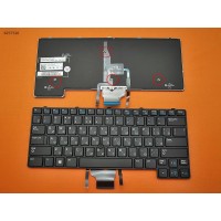 Клавіатура для Dell Latitude E6430u, RU, (чорна, з підсвіткою, поинтстик, Original)
