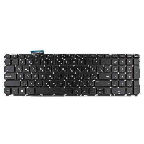Клавіатура для HP Envy 15-J 15T-J 15Z-J 17-J 17T-J series, RU, (чорна, без рамки, Аналог)
