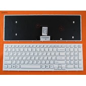 Клавиатура SONY Vaio VPC-EB, RU, белая