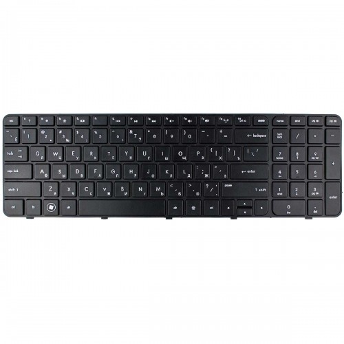 Клавіатура для HP Pavilion g7-2000 g7-2100 g7-2200, RU, чорна
